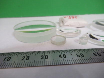 LOT OPTICAL GLASS LENSES ASSORTED LASER OPTICS NICE AS PICTURED U8-A-116