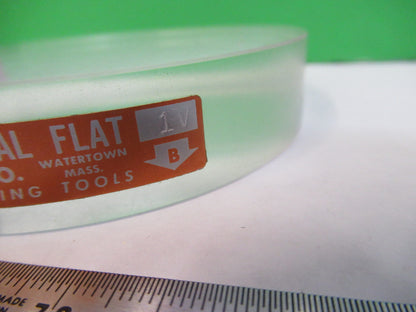 or Repair Optical Flat Substrate Fused silica 4" Pictured