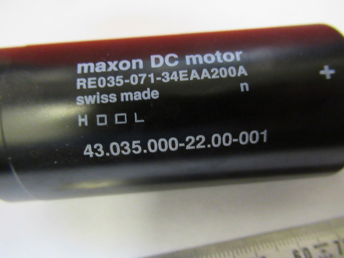 Maxon DC Motor Swiss Made Microscope Part
