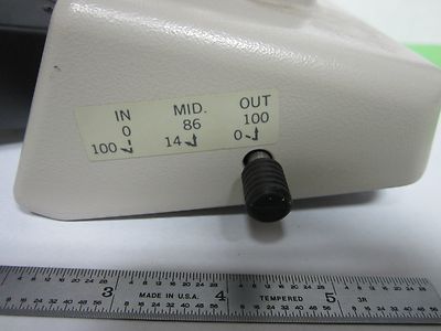 MICROSCOPE PART NIKON JAPAN TRINOCULAR HEAD OPTICS BIN#Q6-06