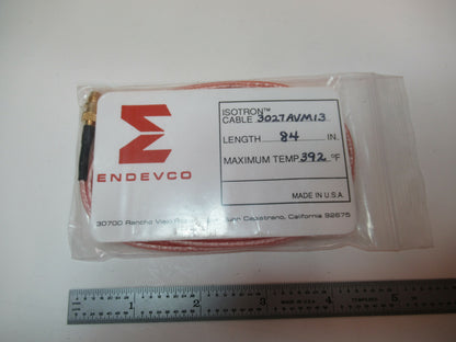 Meggitt Endevco Cable 3027AVM13 1/4-28 for 4-pin Triaxial Accelerometer