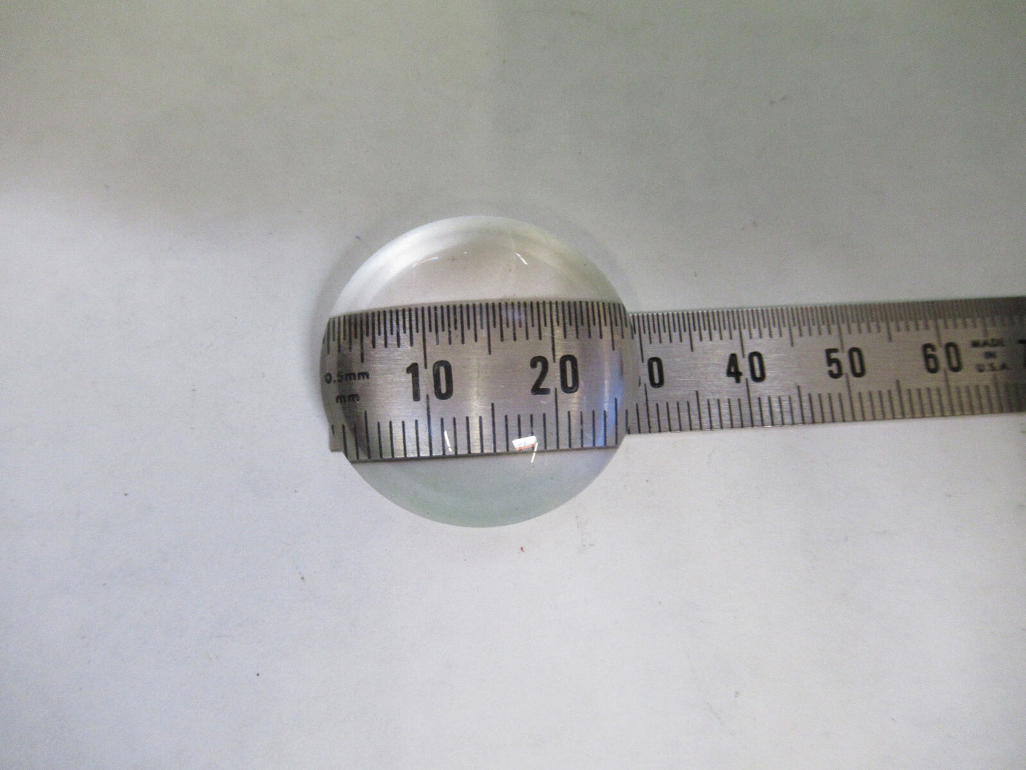 OPTICAL BI CONVEX LENS LASER OPTICS AS PICTURED X7-A-12