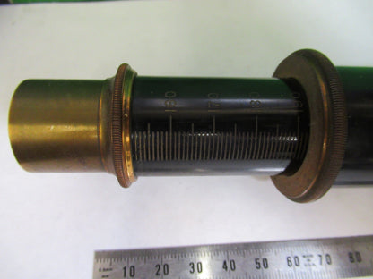 ANTIQUE BAUSCH LOMB TUBUS + NOSEPIECE MICROSCOPE PART AS PICTURED S7-A-18