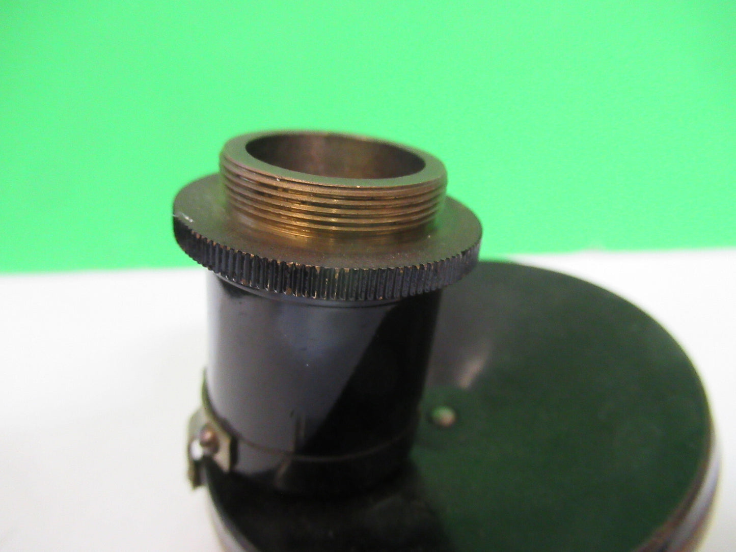 ANTIQUE BRASS NOSEPIECE ASSEMBLY UK WATSON  MICROSCOPE PART AS PICTURED &R2-B-40