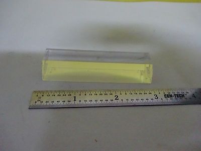 OPTICAL PLASTIC PRISM for MICROSCOPE or LASER OPTICS BIN#W5-09