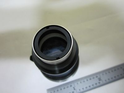 MICROSCOPE PART OPTICAL SHUTTER + LENS OPTICS AS IS BIN#U1-11