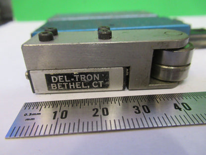 LOT 3 EA DELTRON POSITIONING LINEAR STAGE BALL BEARING AS PICTURED #P8-B-21