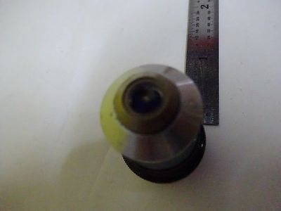 FOR PARTS MICROSCOPE OBJECTIVE OLYMPUS M10 OPTICS AS IS BIN#P7-29