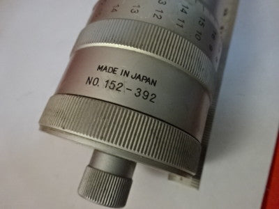 MITUTOYO HUGE MICROMETER SCREW POSITIONING MEASURE MICROSCOPE PART AS IS &99-06