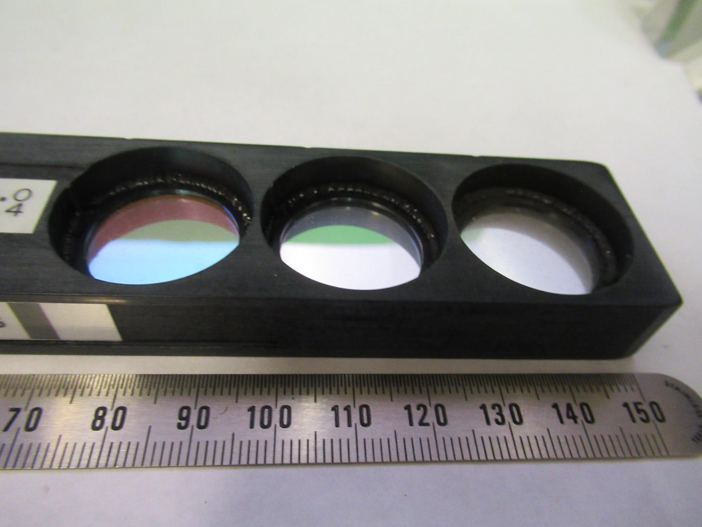 ZYGO INTERFEROMETER FILTER SLIDE OPTICS MICROSCOPE PART AS PICTURED T2-A-60