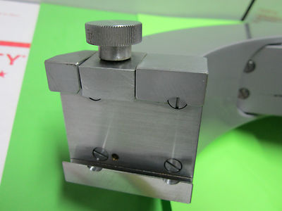 MICROSCOPE PART REICHERT AUSTRIA ZETOPAN FRAME + MICROMETER AS PICTURED BIN#29
