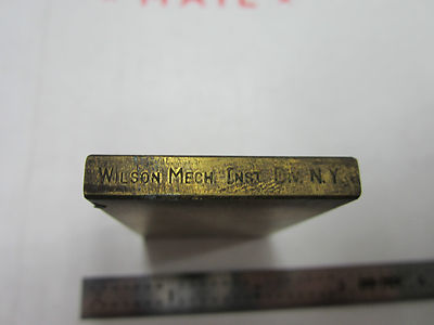 METROLOGY INSPECTION ROCKWELL HARDNESS TEST STANDARD BIN#5-27