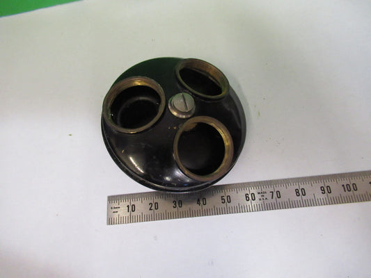 ANTIQUE NOSEPIECE AO SPENCER MICROSCOPE PART AS PICTURED U9-A-36