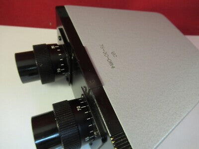 LEITZ WETZLAR GERMANY BINOCULAR HEAD OPTICS MICROSCOPE PART AS PICTURED &8-A-40