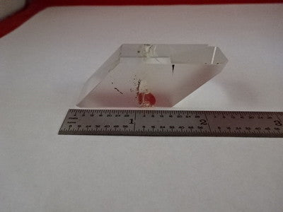 MICROSCOPE PART OPTICAL REICHERT AUSTRIA PRISM OPTICS AS IS #U2-C-80
