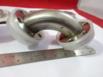 Lot 6 Ea Ultra High Vacuum Mdc CF Fixture Elbow