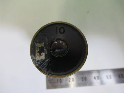 BAUSCH LOMB EYEPIECE OCULAR 10X OPTICS MICROSCOPE PART AS PICTURED S4-B-16