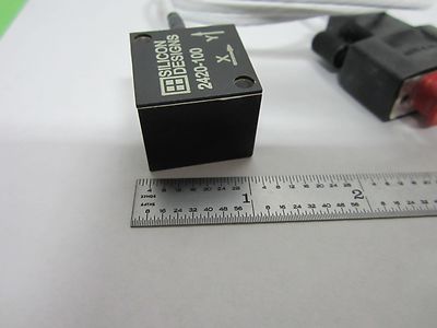 ACCELEROMETER TRIAXIAL SILICON DESIGNS 2420-100 VIBRATION TEST #L9-01
