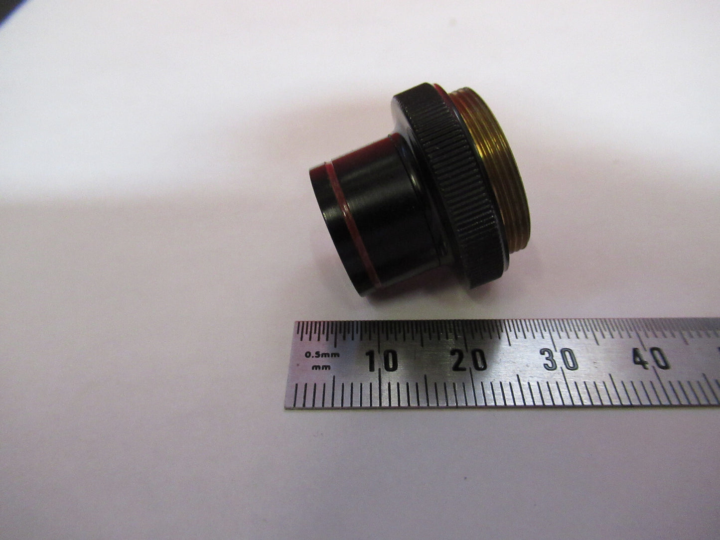 OLYMPUS JAPAN 4X LENS OBJECTIVE MICROSCOPE PART AS PICTURED T9-A-02