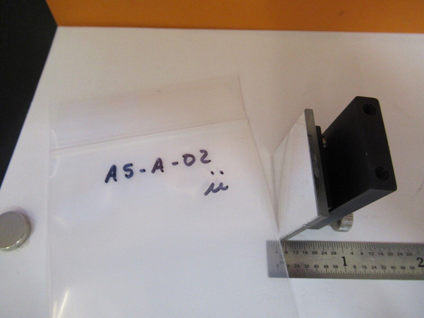 OLYMPUS JAPAN MOUNTED MIRROR PRO OPTICS MIKROSKOP TEIL WIE ABGEBILDET &amp;A5-A-02