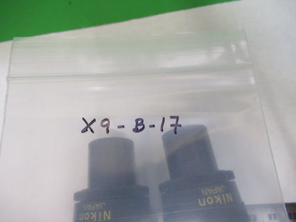 Pair Nikon Japan Eyepiece Ocular CFW10X Microscope Part