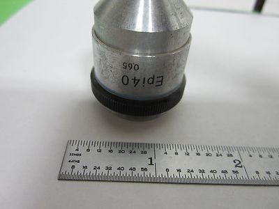 Microscope Part Objective Nikon Epi 40X Optics