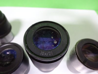 FOR PARTS MICROSCOPE OCULAR EYEPIECES OPTICS AS IS BIN#Y2-20