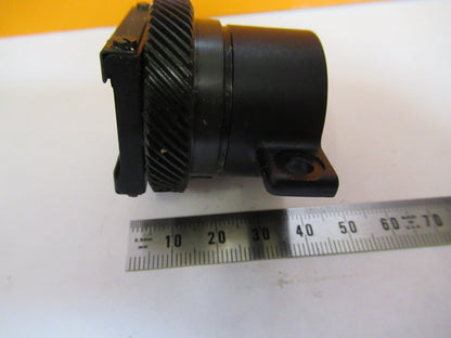 Nikon Japan Lens + Iris Diaphragm Optics Microscope Part