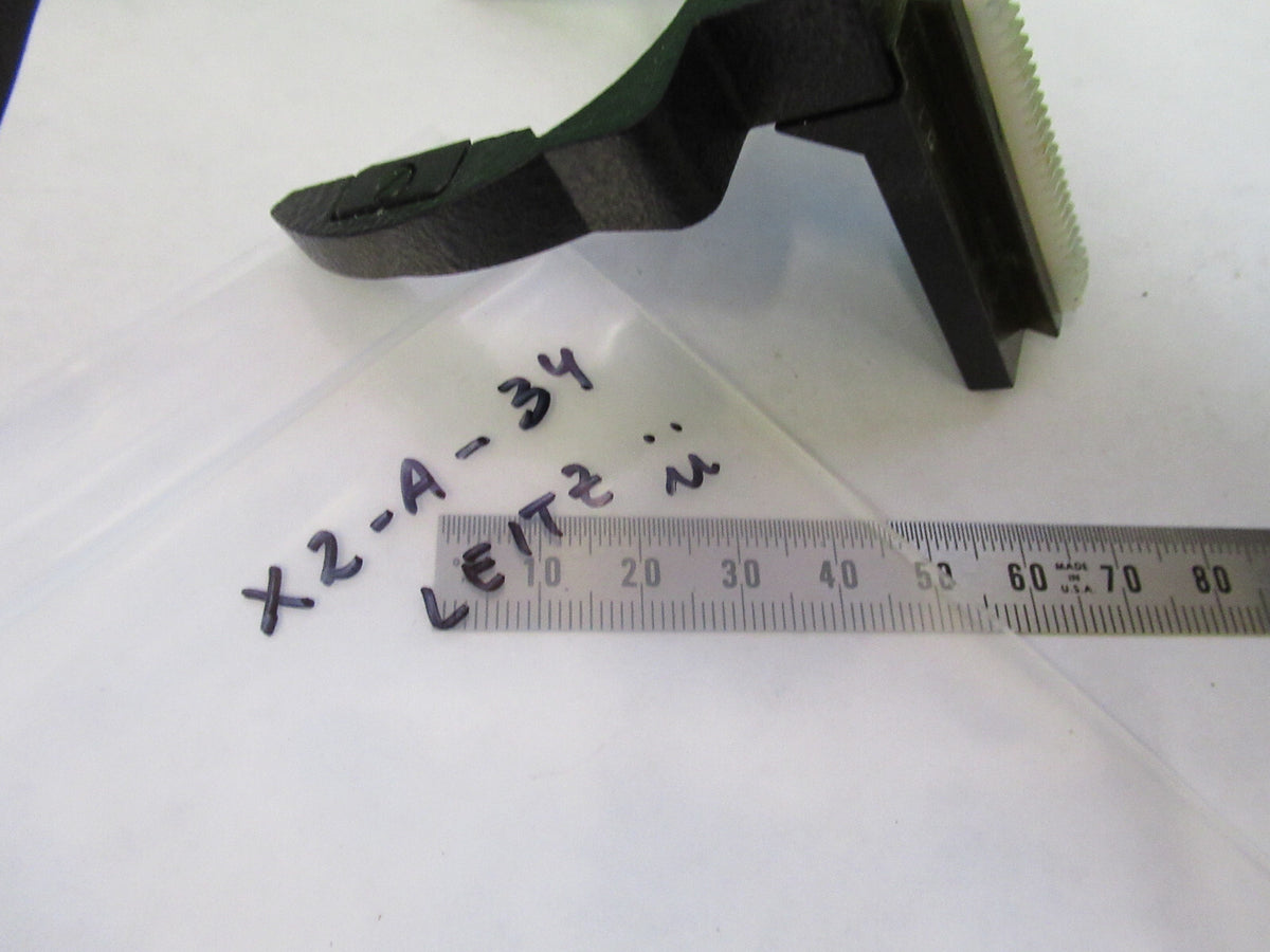 LEITZ GERMANY CONDENSER HOLDER SM HM LUX MICROSCOPE PART AS PICTURED X2-A-34