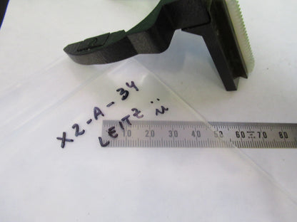 LEITZ GERMANY CONDENSER HOLDER SM HM LUX MICROSCOPE PART AS PICTURED X2-A-34