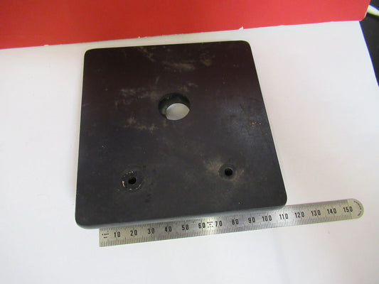 Antique Stage Table American Optical Co. Spencer Lens Co. Microscope Part
