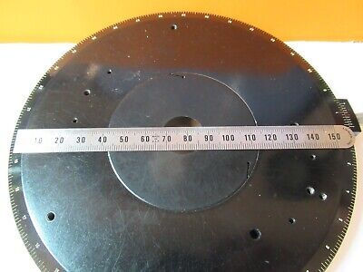 ZEISS GERMANY POL ROTABLE STAGE POLARIZATION MICROSCOPE as pictured &55R-B-24