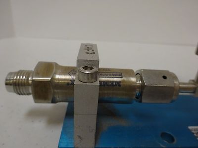 SEMICONDUCTOR LINE PRESSURE GAS VALVE REGULATOR FILTER ASSEMBLY AS IS BIN#TA-3
