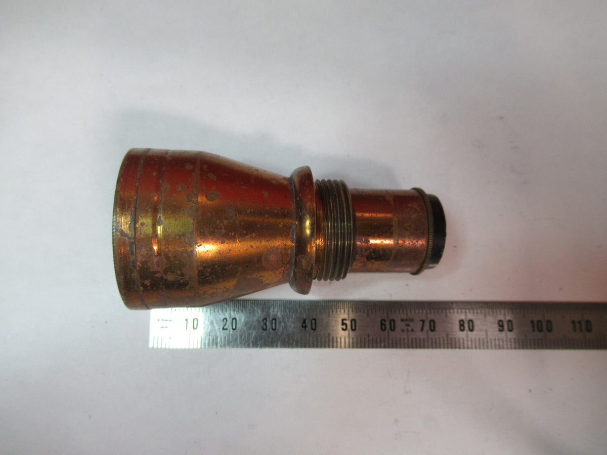 ANTIQUE BRASS VIEWER VERY OLD SCOPE MICROSCOPE PART AS PICTURED S3-B-04