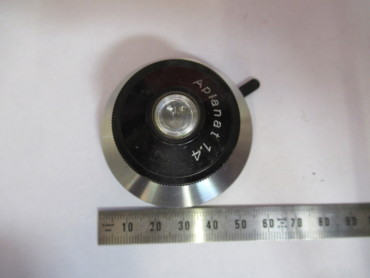 TIYODA JAPAN CONDENSER + IRIS OPTICS MICROSCOPE PART AS PICTURED F8-A-93