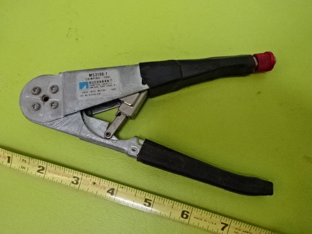 FOR PARTS BUCHANAN MAKER CRIMPING TOOL [rusty] AS IS #TA-3-7