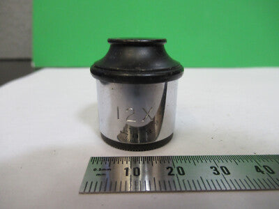 Antique Spencer Lens Co. Eyepiece 12X Lens Ocular Microscope Part