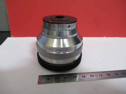 BECK UK REFLECTIVE OBJECTIVE 36X RARE OPTICS MICROSCOPE PART AS PICTURED T7-A-82