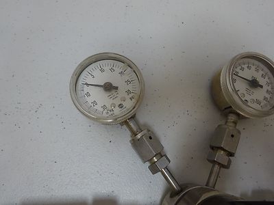 SEMICONDUCTOR LINE PRESSURE GAS VALVE REGULATOR FILTER ASSEMBLY AS IS BIN#TA-2-i