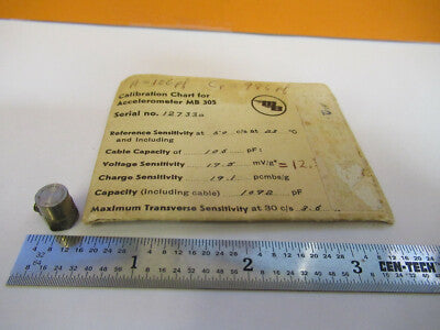 Brüel & Kjær Mb 305 Accelerometer Vibration Sensor Vintage