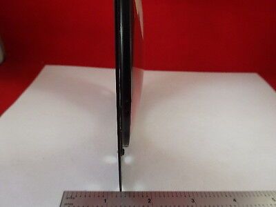 DYNASCOPE ENGLAND HUGE CONCAVE CONVEX LENS MICROSCOPE PART OPTICS AS IS &81-A-09