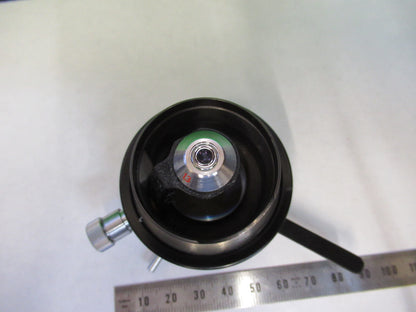 ZEISS GERMANY POLARIZER POL CONDENSER + IRIS MICROSCOPE PART AS PICTURED X9-B-23