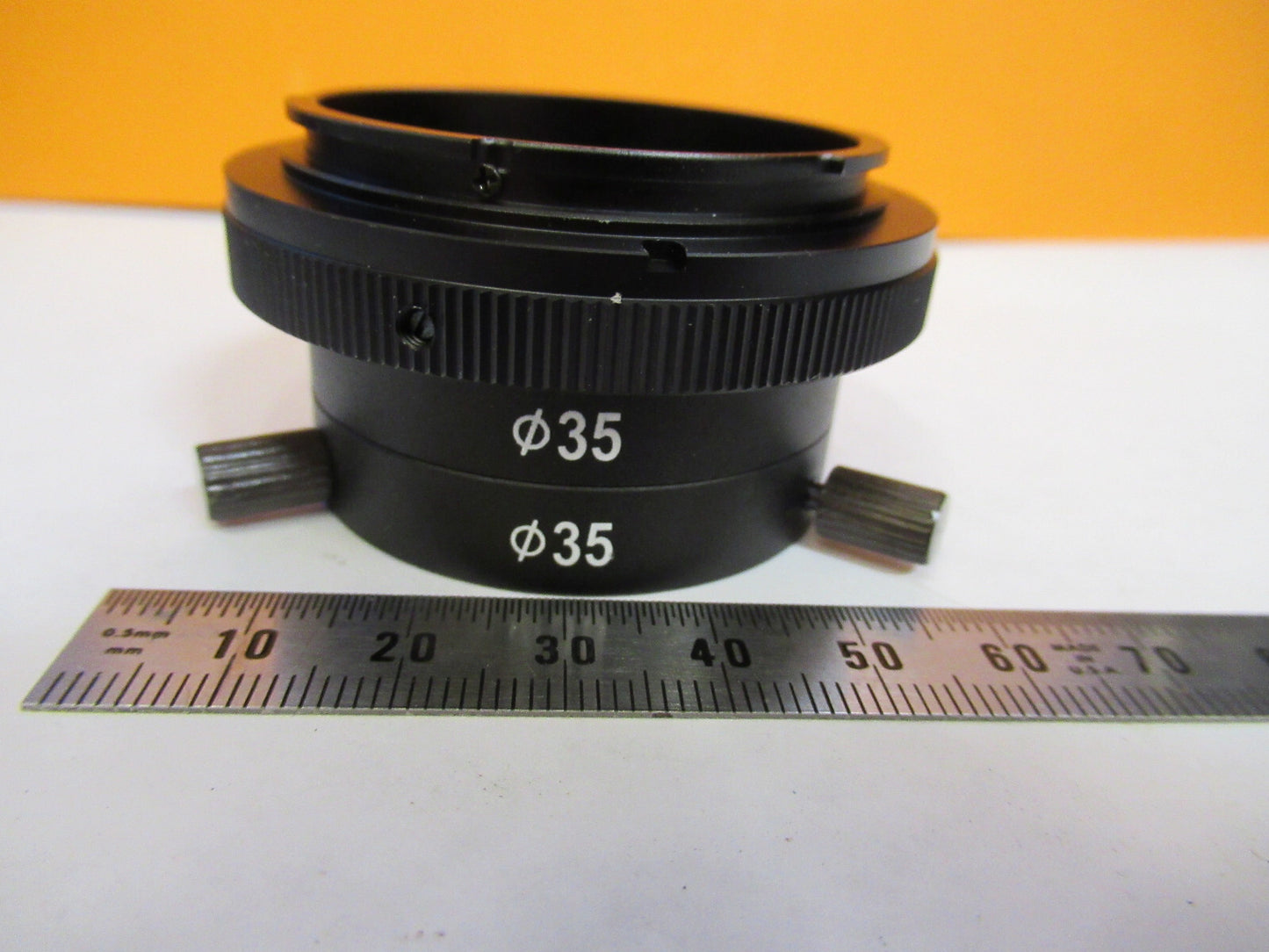 MOTIC 35mm ADAPTER CAMERA MICROSCOPE PART AS PICTURED 72-C-01