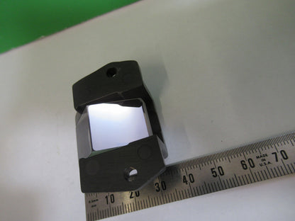 MICROSCOPE PART BAUSCH LOMB GLASS PRISM MOUNTED OPTICS AS PICTURED 80-B-10