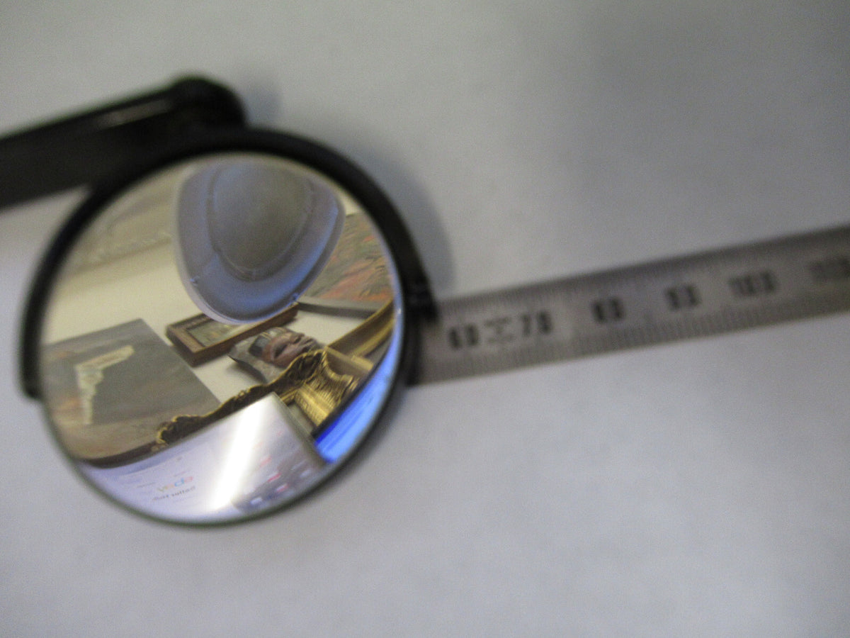ANTIQUE BAUSCH LOMB MIRROR ASSEMBLY MICROSCOPE PART OPTICS AS PICTURED S1-B-09
