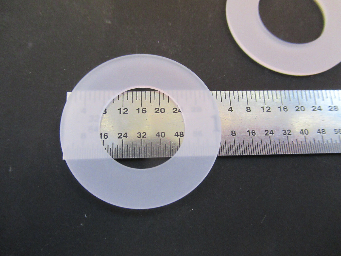 Lot 5 ea Load Cell Ring Quartz Piezoelectric Blanks Ultrasonic Sensor