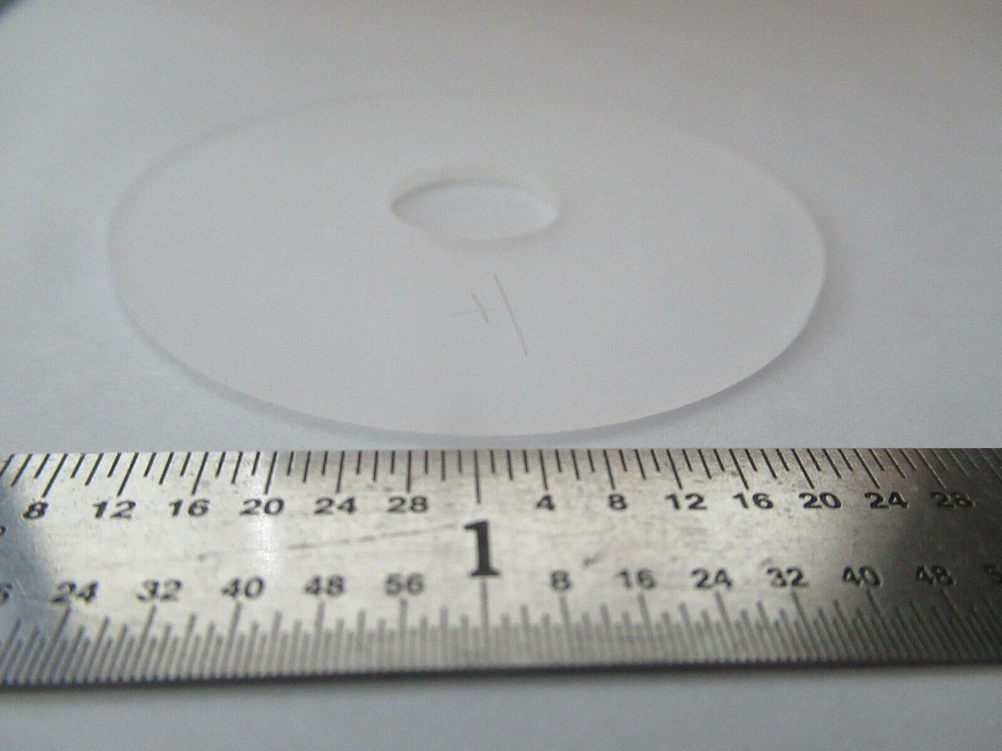 BLANK PIEZOELECTRIC QUARTZ CRYSTAL X-CUT UNPLATED PIEZO SENSOR AS PIC #F5-A-68