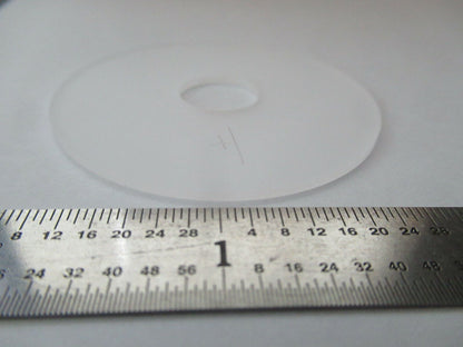 BLANK PIEZOELECTRIC QUARTZ CRYSTAL X-CUT UNPLATED PIEZO SENSOR AS PIC #F5-A-68