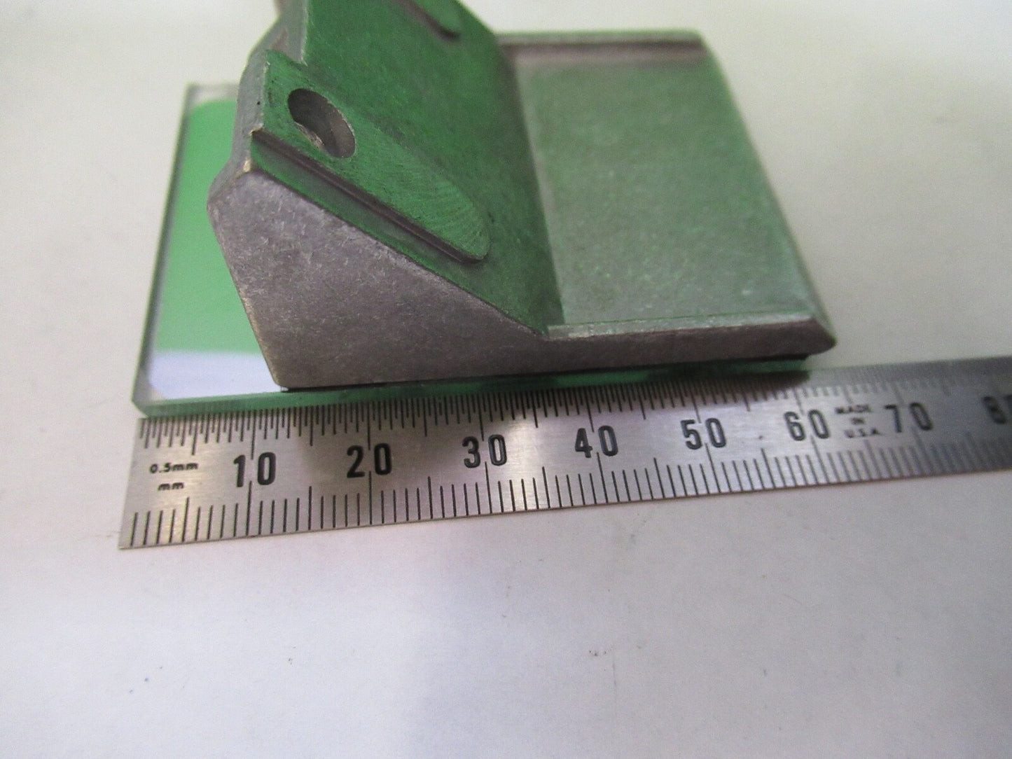 NIKON JAPAN MIRROR ASSEMBLY OPTICS MICROSCOPE PART as pictured H3-B-10