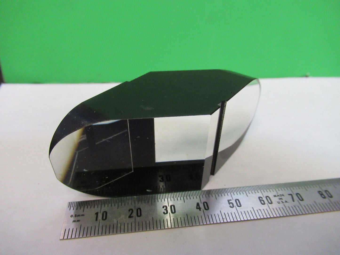 AUS JENA GERMANY HEAD GLASS PRISM OPTICS MICROSCOPE PART AS PICTURED T2-A-27